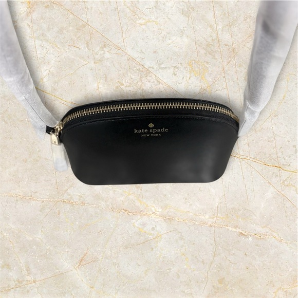 Kate Spade Small Black Dome Crossbody Purse NWOT - Picture 4 of 12